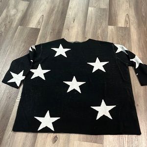 SHEIN Curve Star Sweater